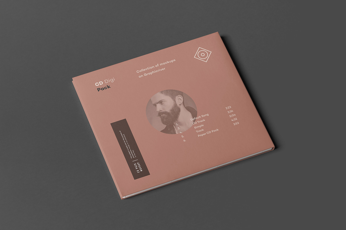 CD Digi Pack Mock-up 2, a Packaging Mockup by Yogurt86 (Photo 11 of 15)
