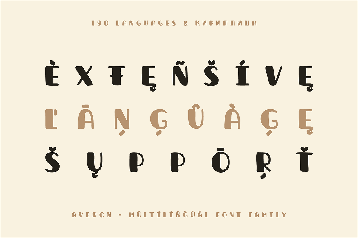 Averon Handwritten Playful Typeface, a Handwritten Font by alpercakici (Photo 8 of 14)