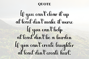 September Rain, a Handwritten Font by FreshTypeINK (Thumbnail 6 of 8)