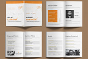 Employee Policy Handbook Template, a Brochure Template by MightyDesign (Thumbnail 2 of 6)