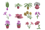 3D Flower & Plant Pack, an Environmental 3D Model by Dudukbersama (Thumbnail 4 of 4)