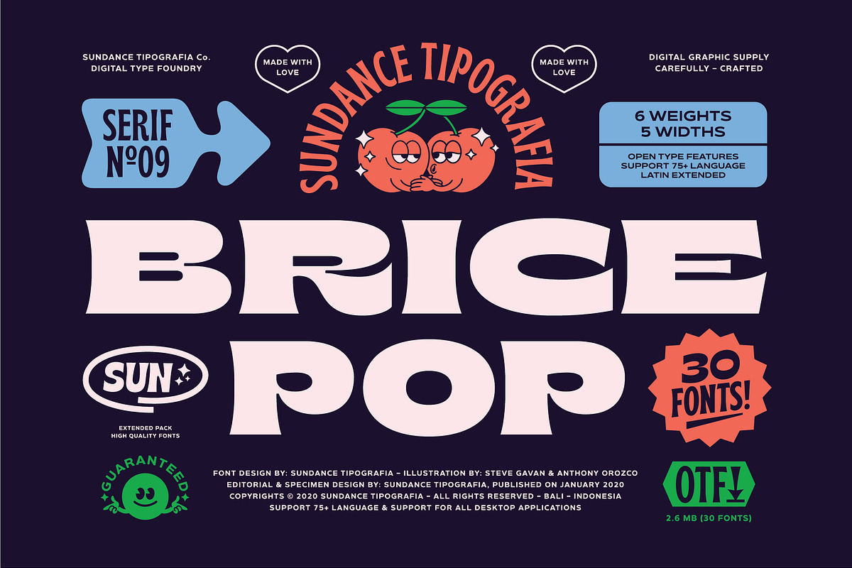 65% OFF Brice Font Family