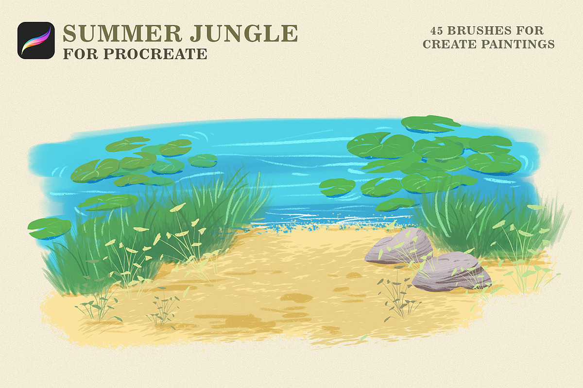 Procreate bundle brushes, a Brush Add-On by Spark Studio Brushes (Photo 10 of 19)