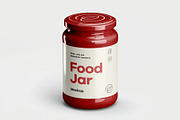 Food Jar Mock-up, a Packaging Mockup by zippypixelstudio (Thumbnail 5 of 8)