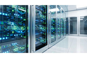 Server Corridor, a Technology Photo by CREATIVEDEF