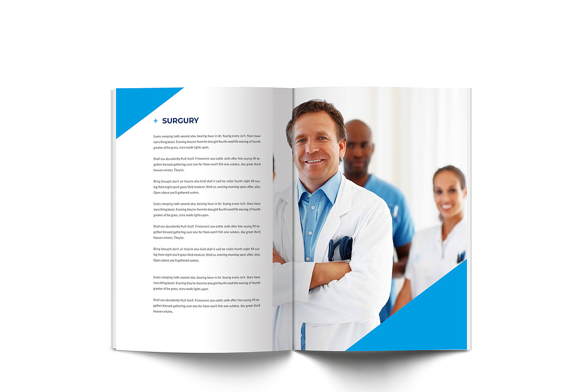 Medical & Hospital A4 Brochure, a Brochure Template by Incools Stokie (Photo 11 of 13)