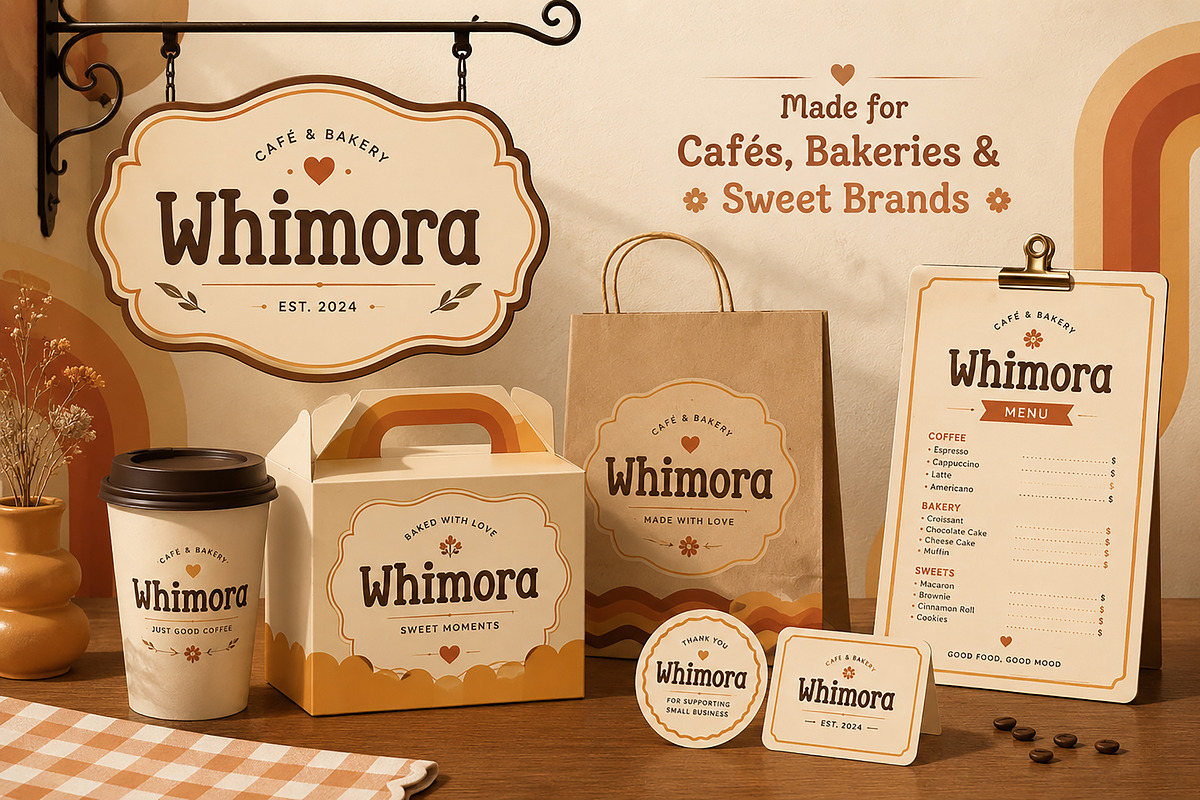 Whimora – Playful Display Font, a Script Font by Wow Magic (Photo 5 of 5)