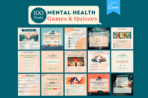 Mental Health - Canva Templates