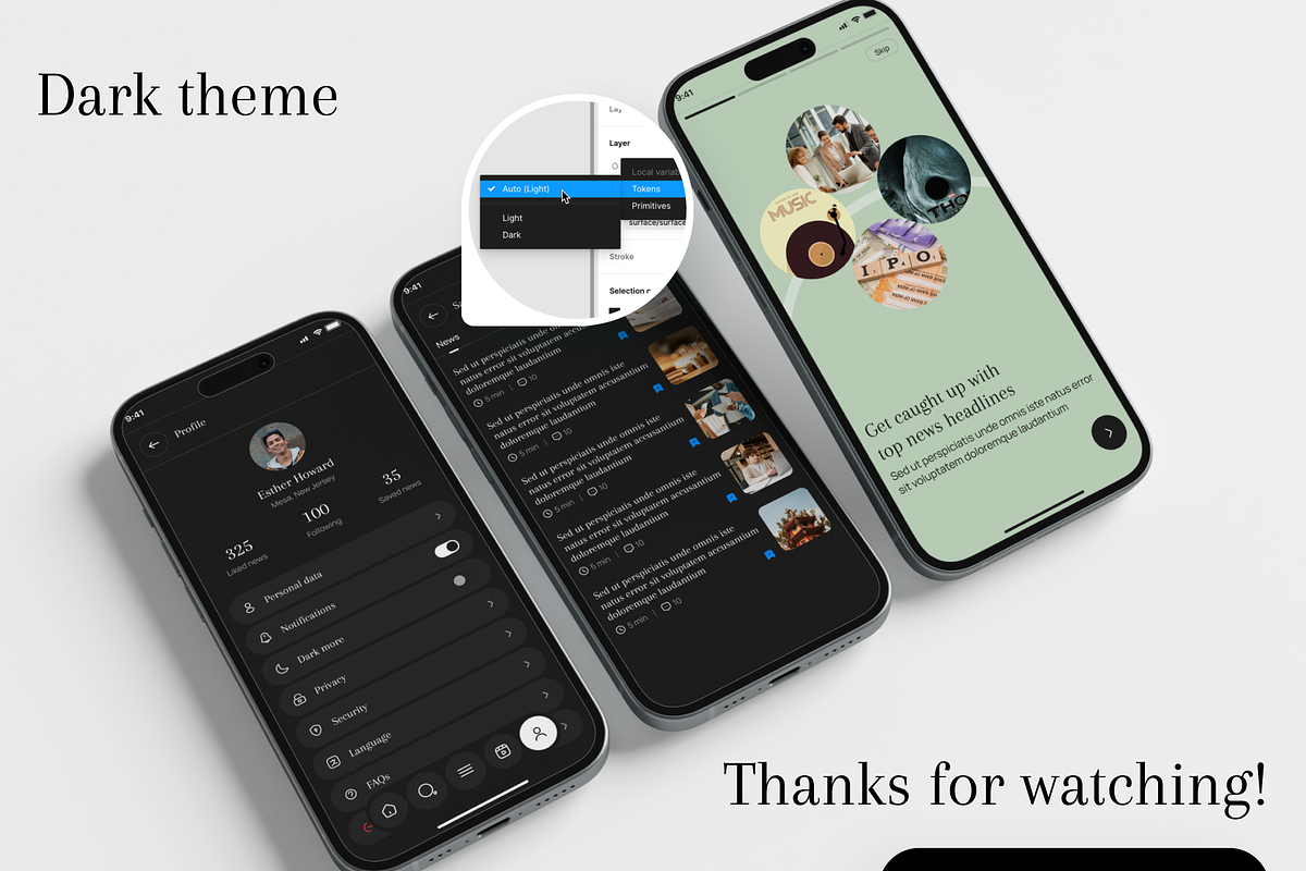 Gonews UI Kit: AI-Powered News Apps, an UI Kit Template by Fluttertop (Photo 8 of 8)
