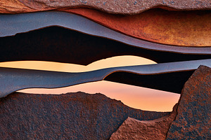 Close view of rusty metal surfaces