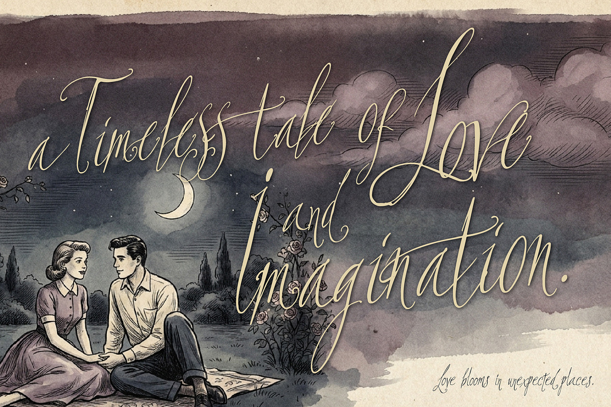 Windersun Font Duo - for Dreamers, a Handwritten Font by HypeWorksCo (Photo 16 of 23)