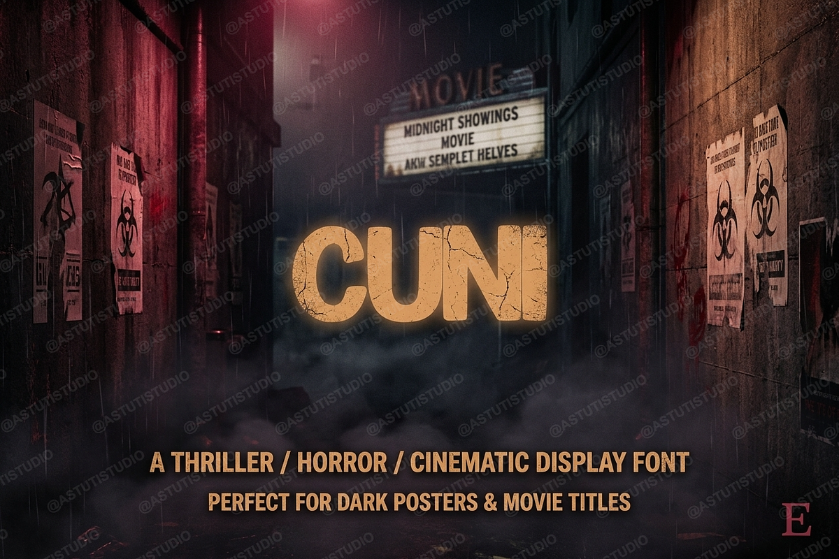 Cuni - Elegant Modern Serif Typeface, a Serif Font by Astuti Studio (Photo 8 of 25)