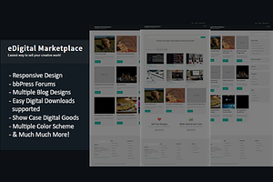 eDigital - WordPress Marketplace