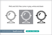 Minimal bathroom icons, an Outline Icon by Picture Window (Thumbnail 4 of 5)