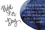 Luba Luft Bold, a Script Font by Julia Bausenhardt (Thumbnail 4 of 5)