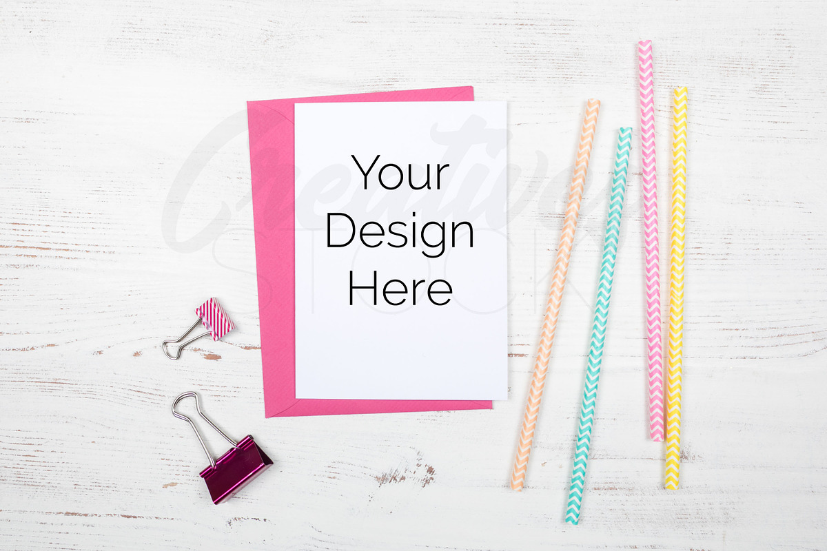 Birthday Brights A6 Card Bundle, a Print Template by Creatives STOCK (Photo 3 of 7)
