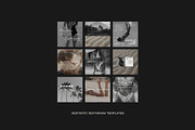 Aesthetic Instagram Templates XVIII, a Social Media Template by Instprofi | Studio Estimo (Thumbnail 10 of 10)