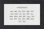 Corpus Typewriter Font, a Serif Font by Brent Galloway (Thumbnail 3 of 10)