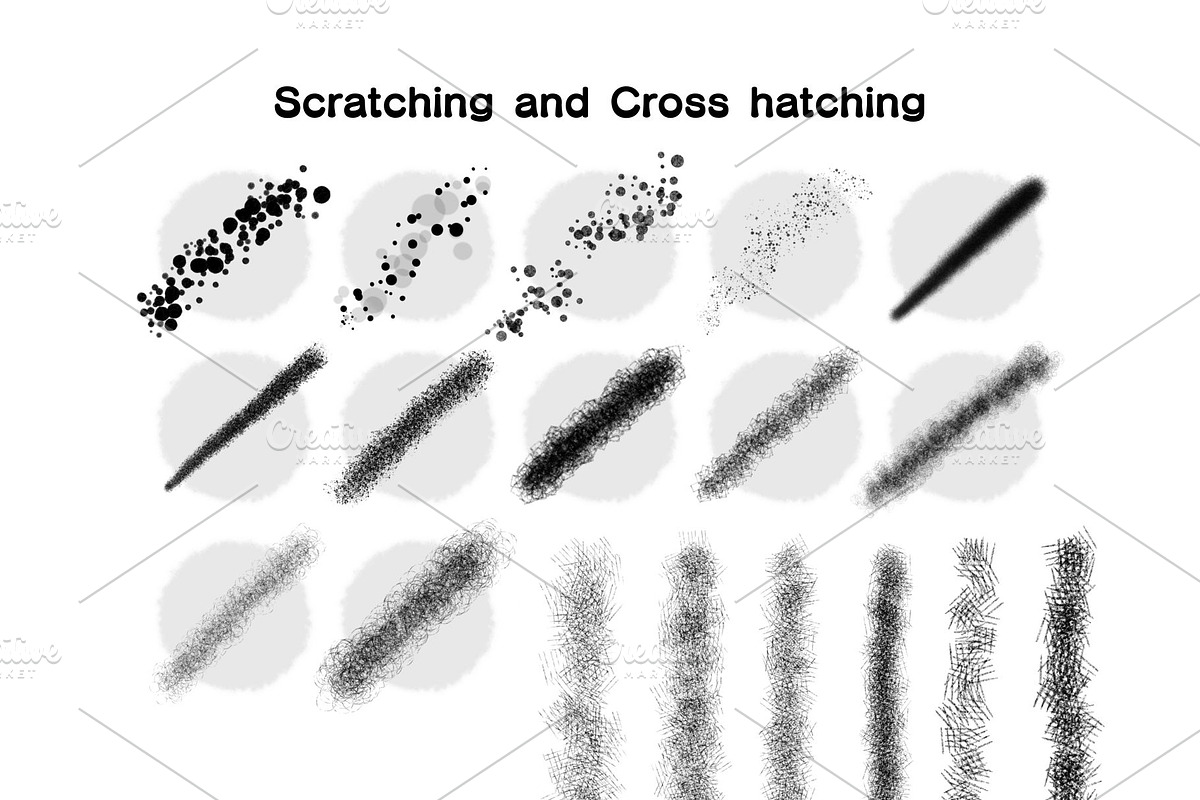 146 Manga Ink Procreate brushes, a Brush Add-On by ProcreateiBox (Photo 7 of 13)
