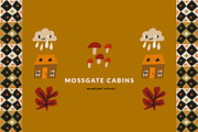 Autumn Blocks Fall Elements Clipart, a Seasonal Illustration by Olia (Thumbnail 13 of 28)