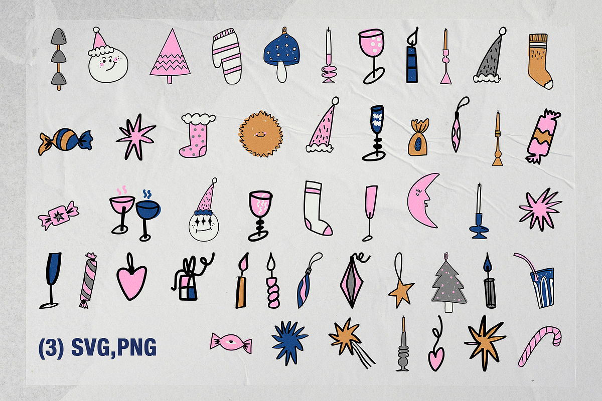Magic Christmas, an Object Illustration by Aleks.Flaks (Photo 9 of 12)