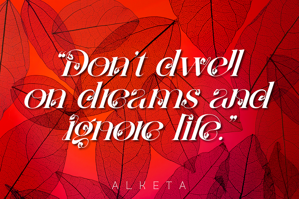 Alketa Nature Font, a Serif Font by 177Studio (Photo 6 of 8)