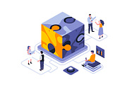 Isometric 3D Illustrations, a Finance Illustration by alexdndz (Thumbnail 6 of 26)