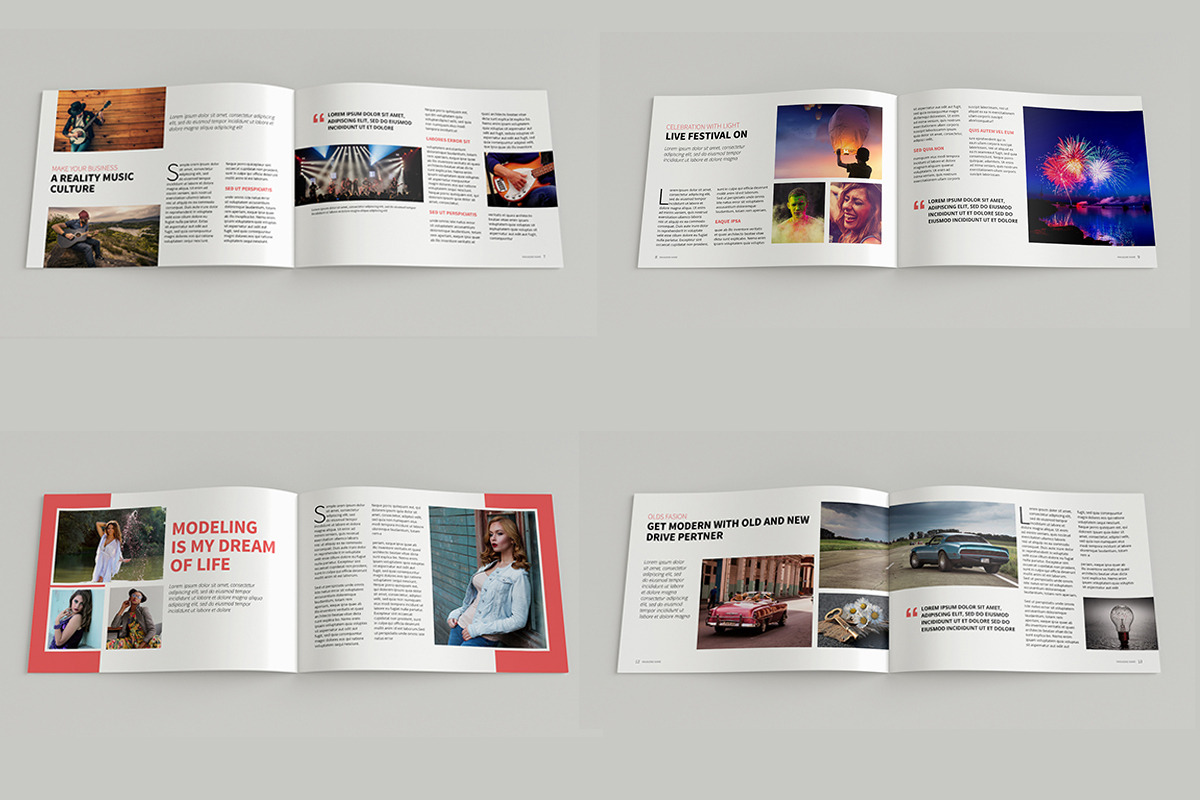 Lifestyle Magazine Design, a Magazine Template by xtratimebd (Photo 5 of 6)