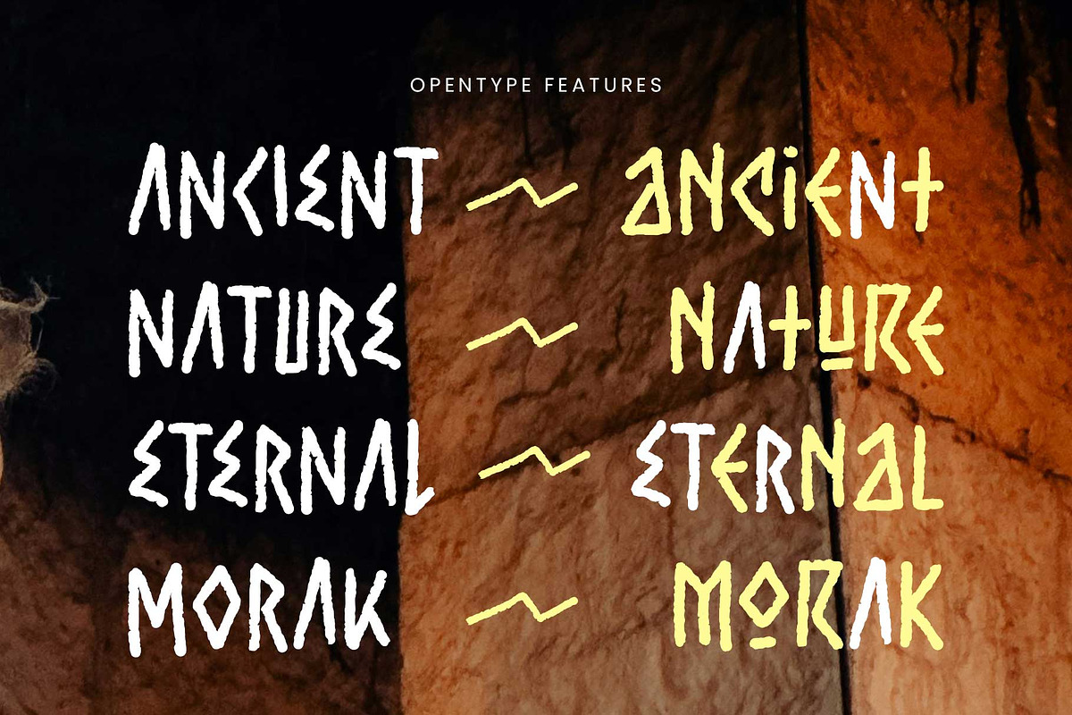 Ancient Curse, a Handwritten Font by Arterfak Project (Photo 9 of 13)