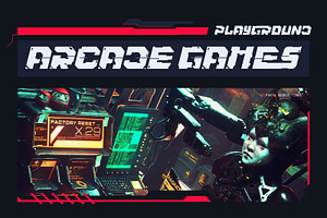 Cybergrose - Cyberpunk Display Font