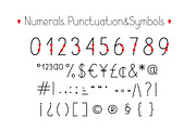 Heartful decorated font, a Sans Serif Font by Contes_de_fée (Thumbnail 5 of 9)