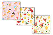 Hand-Drawn Summer Pattern Bundle, an Illustration by OK Design (Thumbnail 3 of 4)