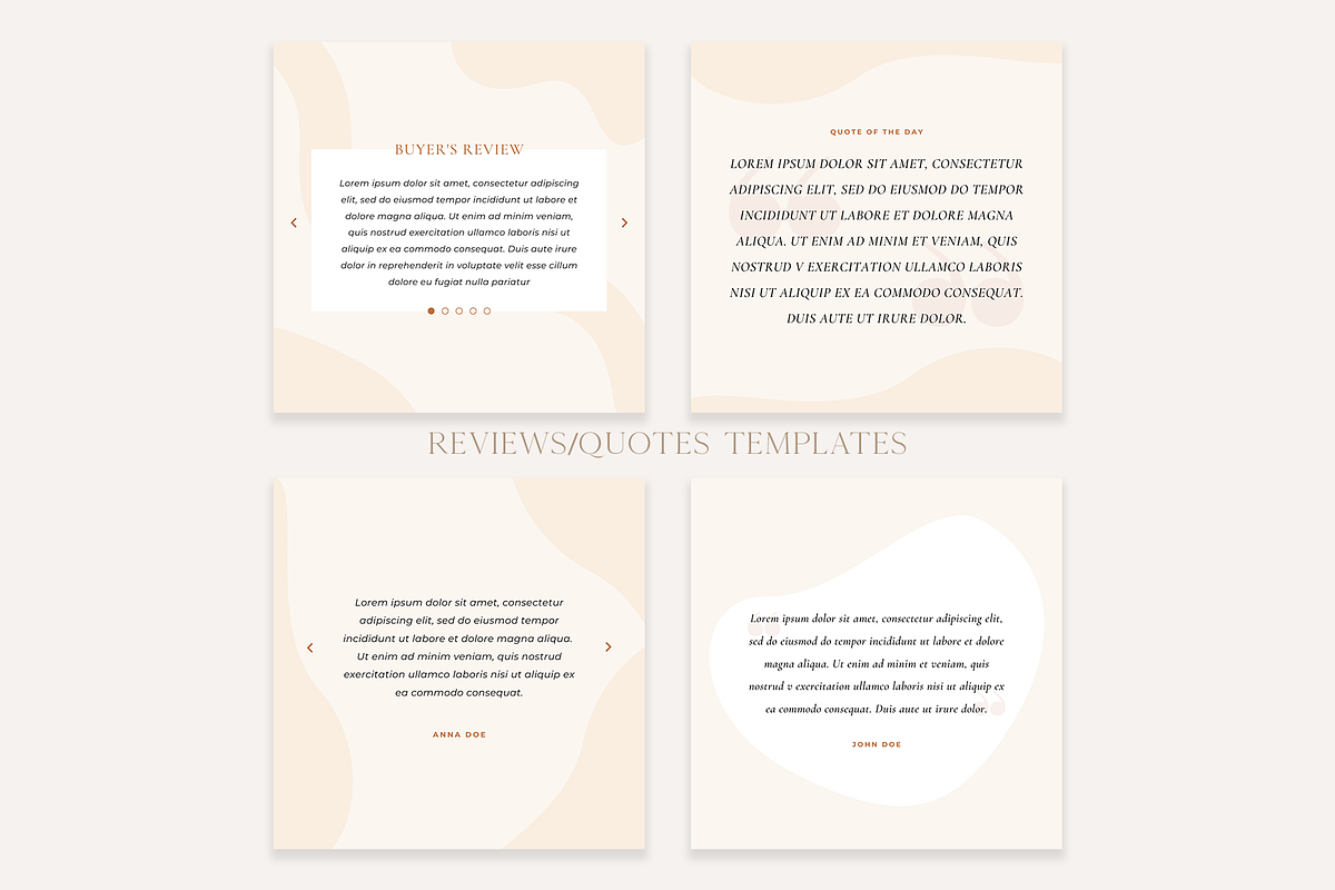 Instagram Marketing Pack | CANVA, a Social Media Template by Ralony (Photo 8 of 19)