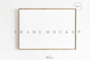 Frame Mockup A4 Horizontal