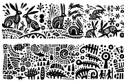 Vintage Dinosaur Folk Art, a Decorative Illustration by devastd (Thumbnail 10 of 28)