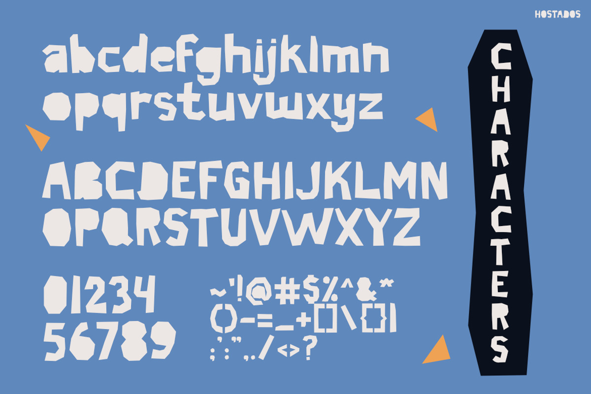 Hostados, a Sans Serif Font by Pinisi ART (Photo 2 of 10)