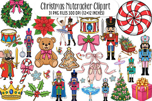Christmas Nutcracker PNG Clipart, an Illustration by SinaCreation