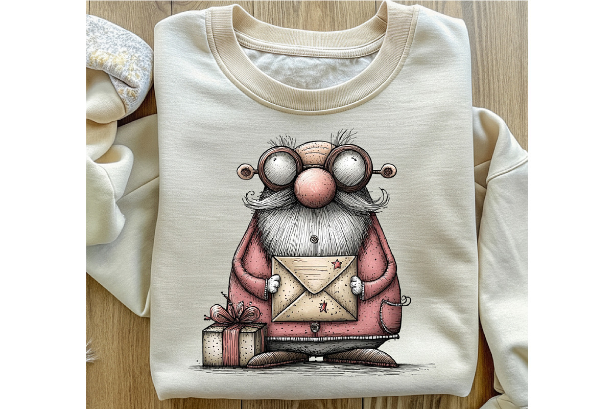 Christmas Whimsical Clipart, an Illustration by OK Design (Photo 5 of 6)
