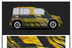 Dynamic Vehicle Wrap Design, a Work Illustration by CarWrap design