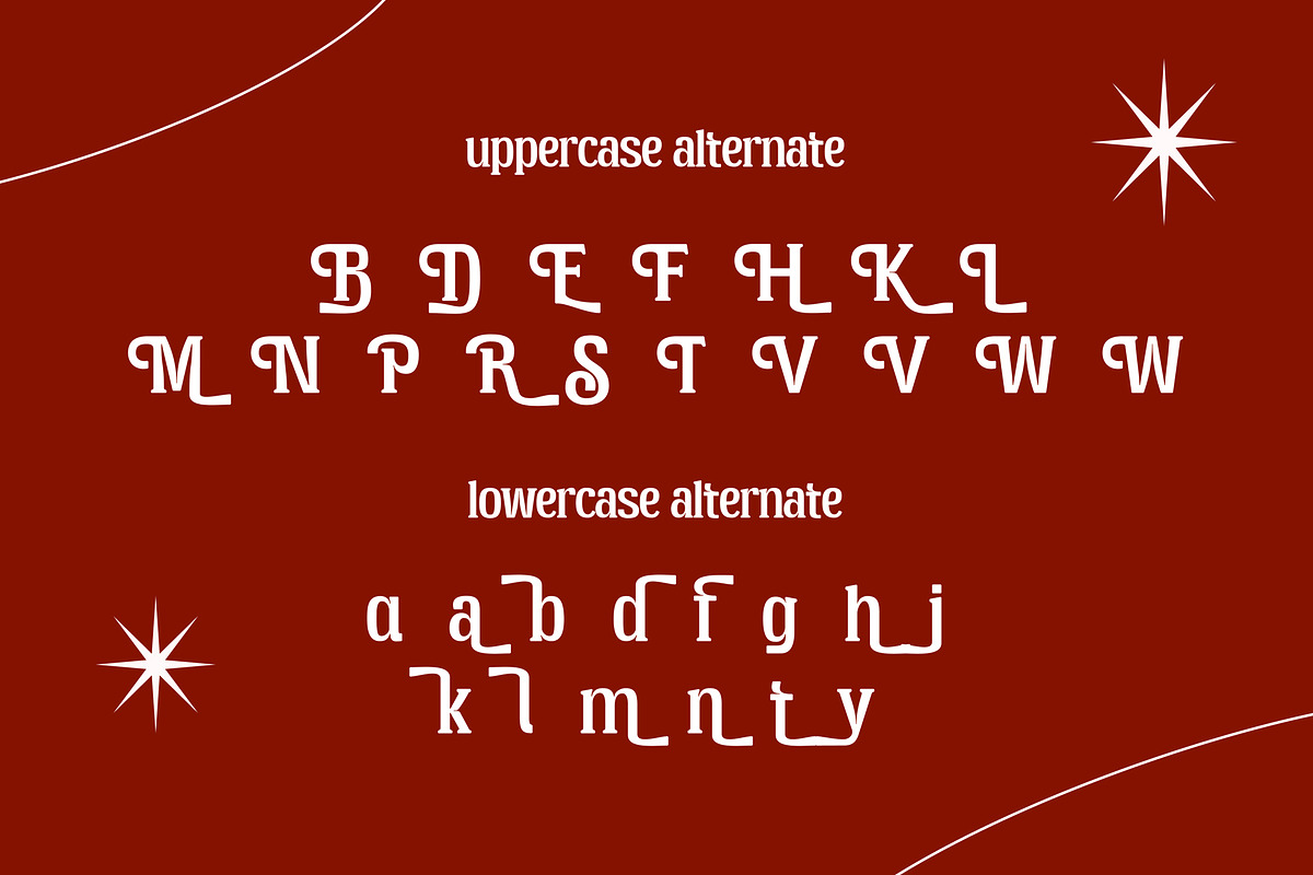 Broken Strings Retro Font, a Serif Font by Heinzel Std (Photo 12 of 12)