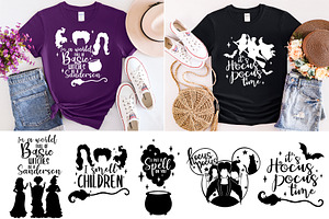 Halloween Witches SVG Bundle