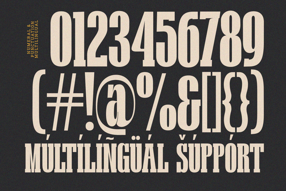 The Broneers, a Slab Serif Font by saemoon creative (Photo 8 of 15)