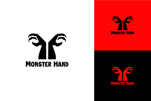 Monster Hand Logo Vector, a Branding & Logo Template by zaqilogo