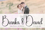 Wedding | Script Font, a Handwritten Font by Scratchones (Thumbnail 3 of 9)