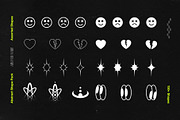 Abstract Shape Pack | 150+ Icons!, an Object Graphic by Mad Supply (Thumbnail 5 of 11)
