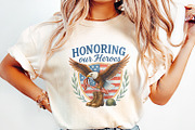 Honoring Our Heroes, Veterans png, an Illustration by SharpMarketplace (Thumbnail 3 of 9)