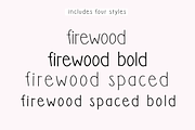 Firewood | Farmhouse Font, a Font by KA Designs (Thumbnail 4 of 8)