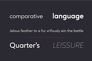Ageo; 16 Geometric Font Family, a Sans Serif Font by Eko Bimantara (Thumbnail 2 of 13)