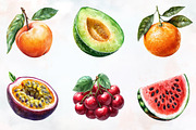 Summer Vintage fruits Sublimation Cl, an Illustration by RobertsArt (Thumbnail 6 of 7)