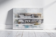 House Concept Sketch Art Effect, an Action Add-On by MRI STUDIO (Thumbnail 6 of 29)